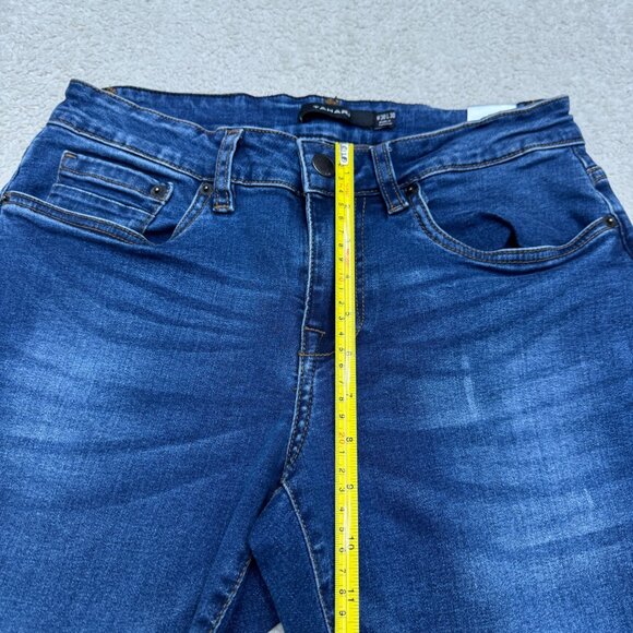 Tahari Women's Blue Low Rise Jean Medium Wash Denim Pants, Size 30x30 - Picture 9 of 11